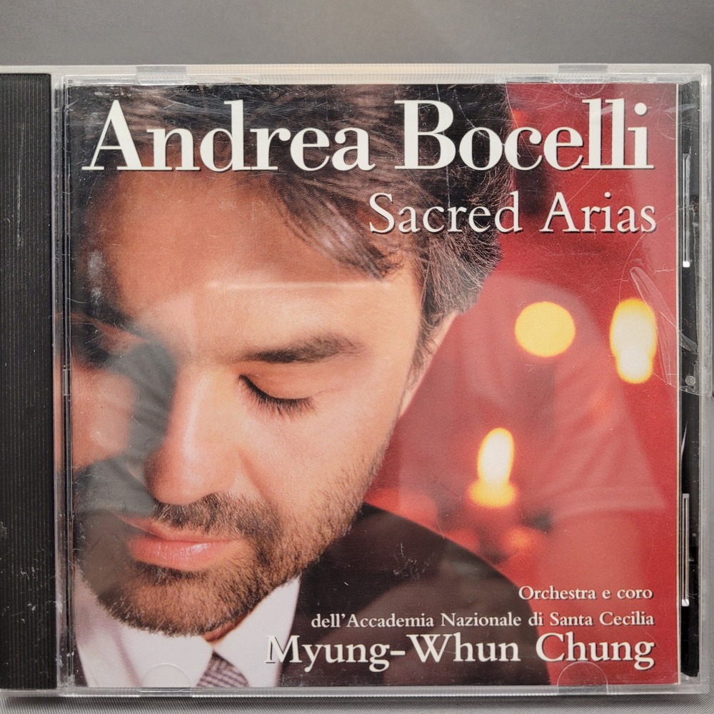 Sacred Arias by Andrea Bocelli (CD, 1999)